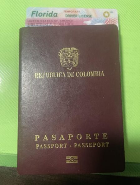 Colombian Passport