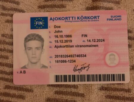 Finland Driver's License