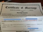 Marriage Certificate 002