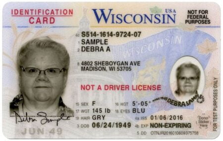 Wisconsin Driver's License and ID Card